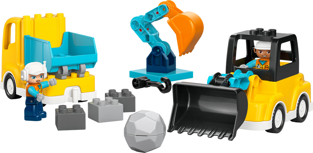 3 in 1 Construction Vehicles