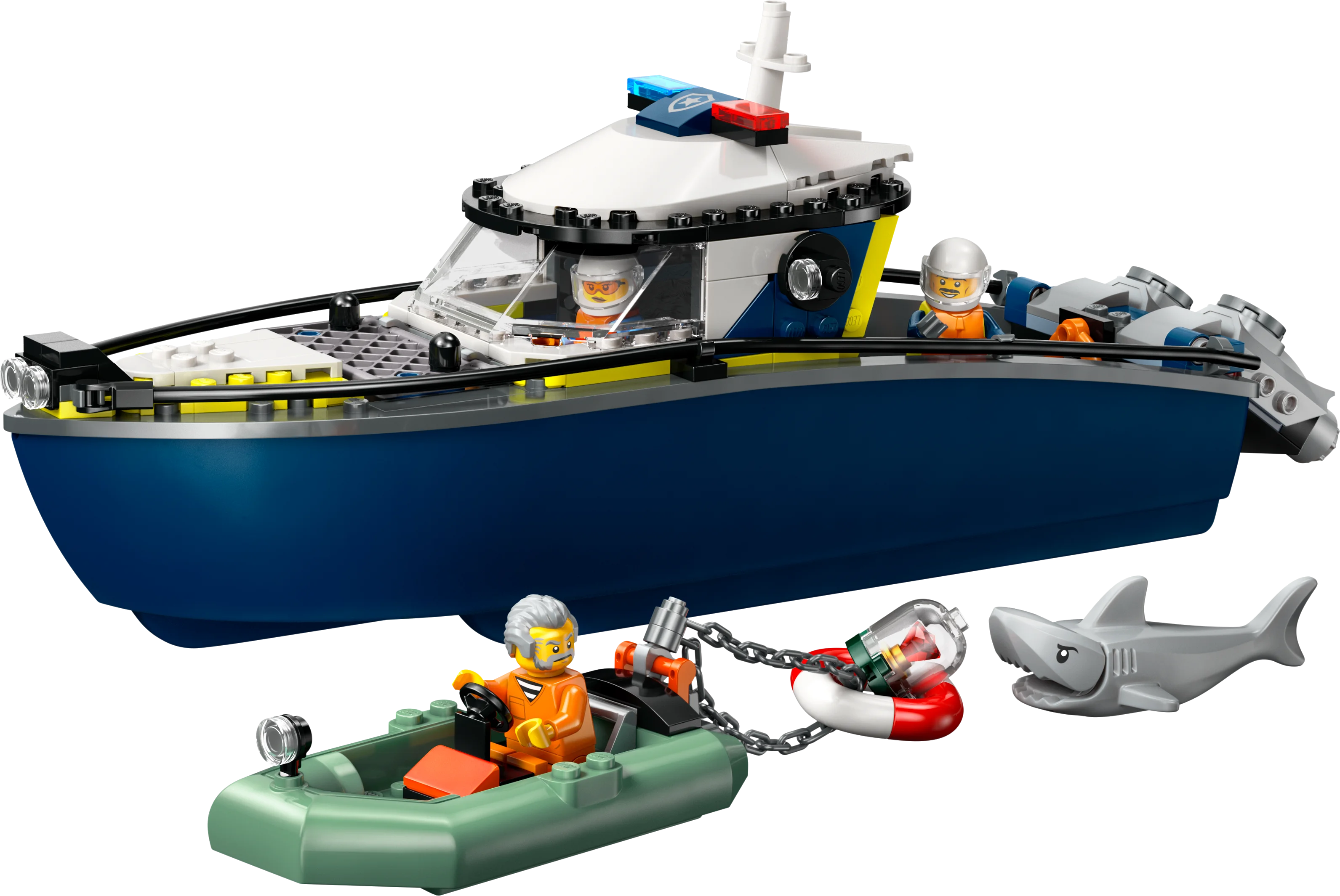 Police Boat Chase