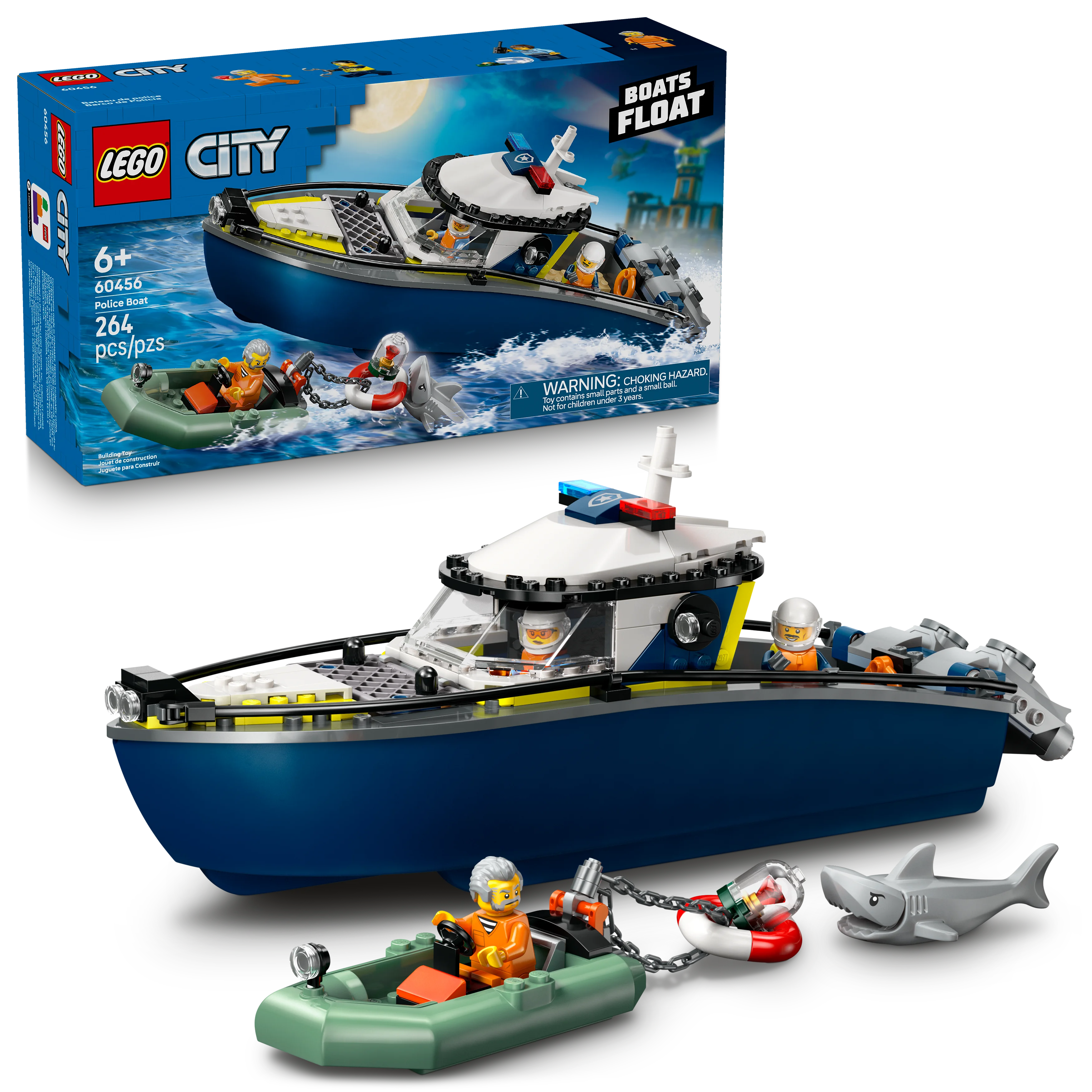 Police Boat Chase
