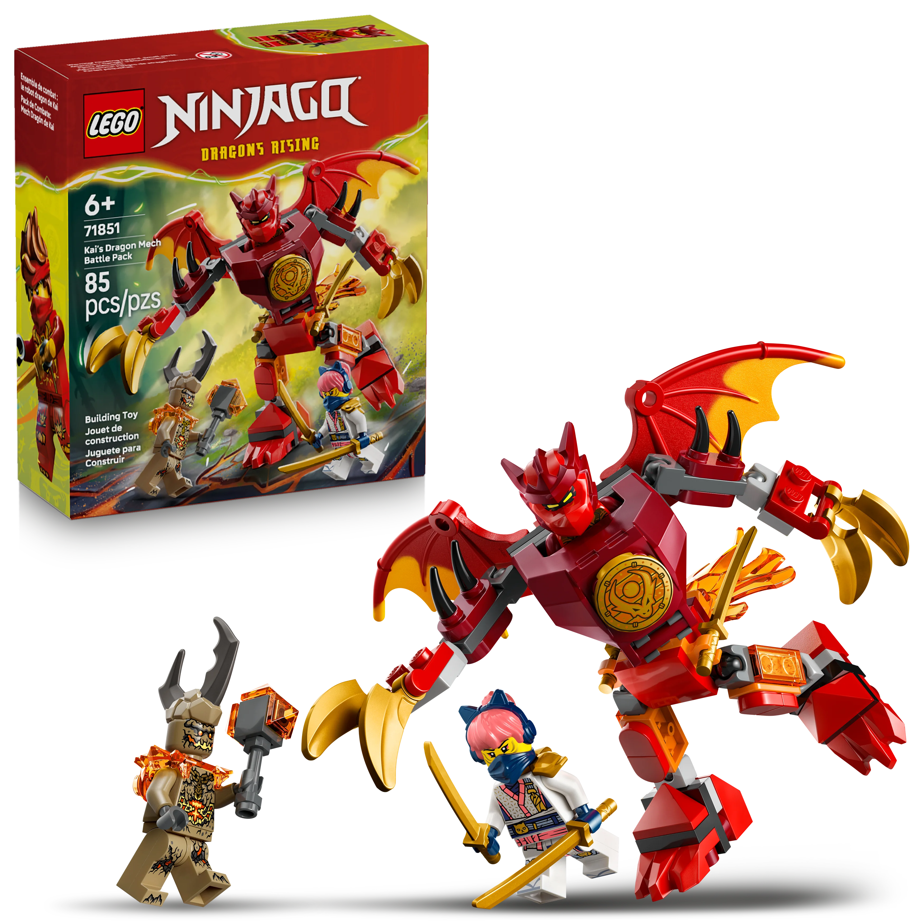 Kai's Dragon Mech Battle Pack
