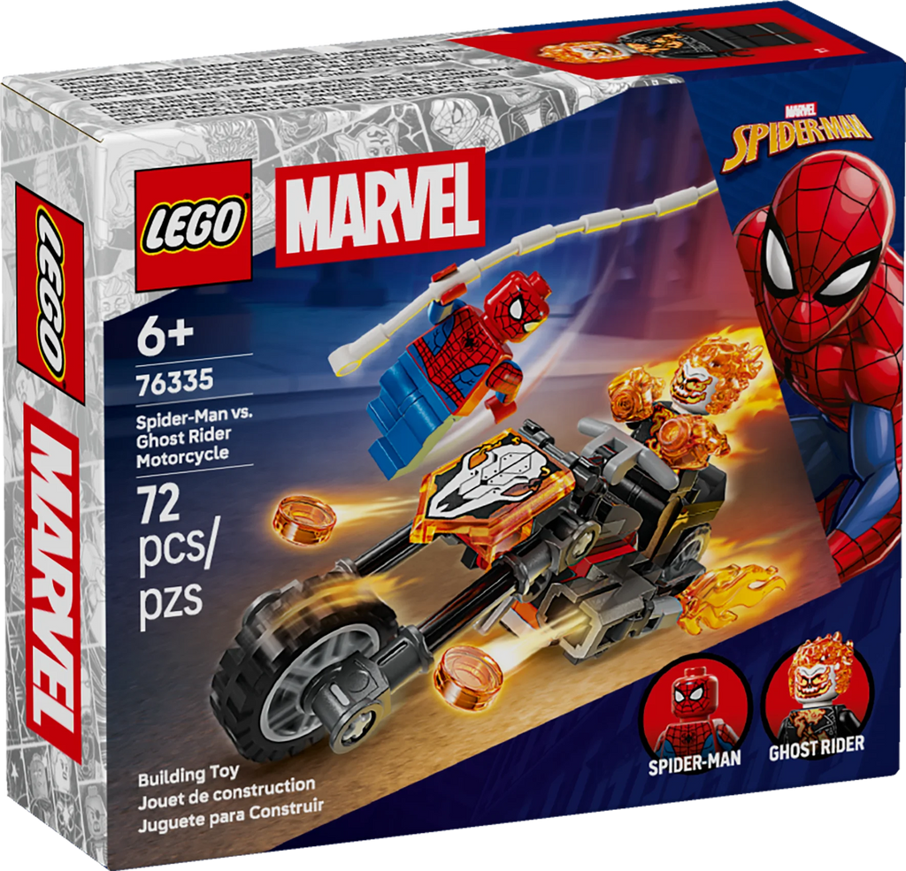 Spider-Man vs. Ghost Rider Motorcycle