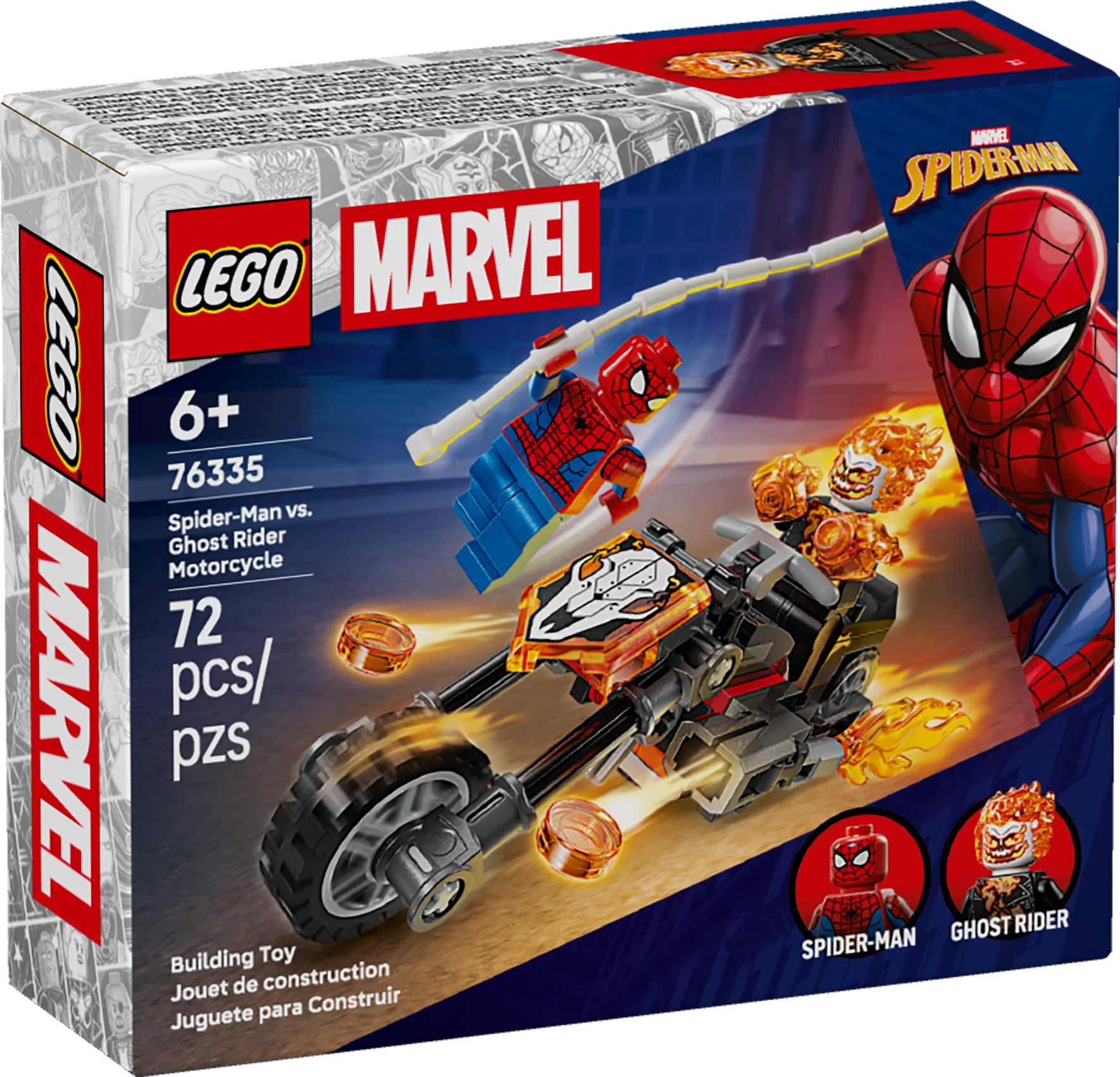 Spider-Man vs. Ghost Rider Motorcycle