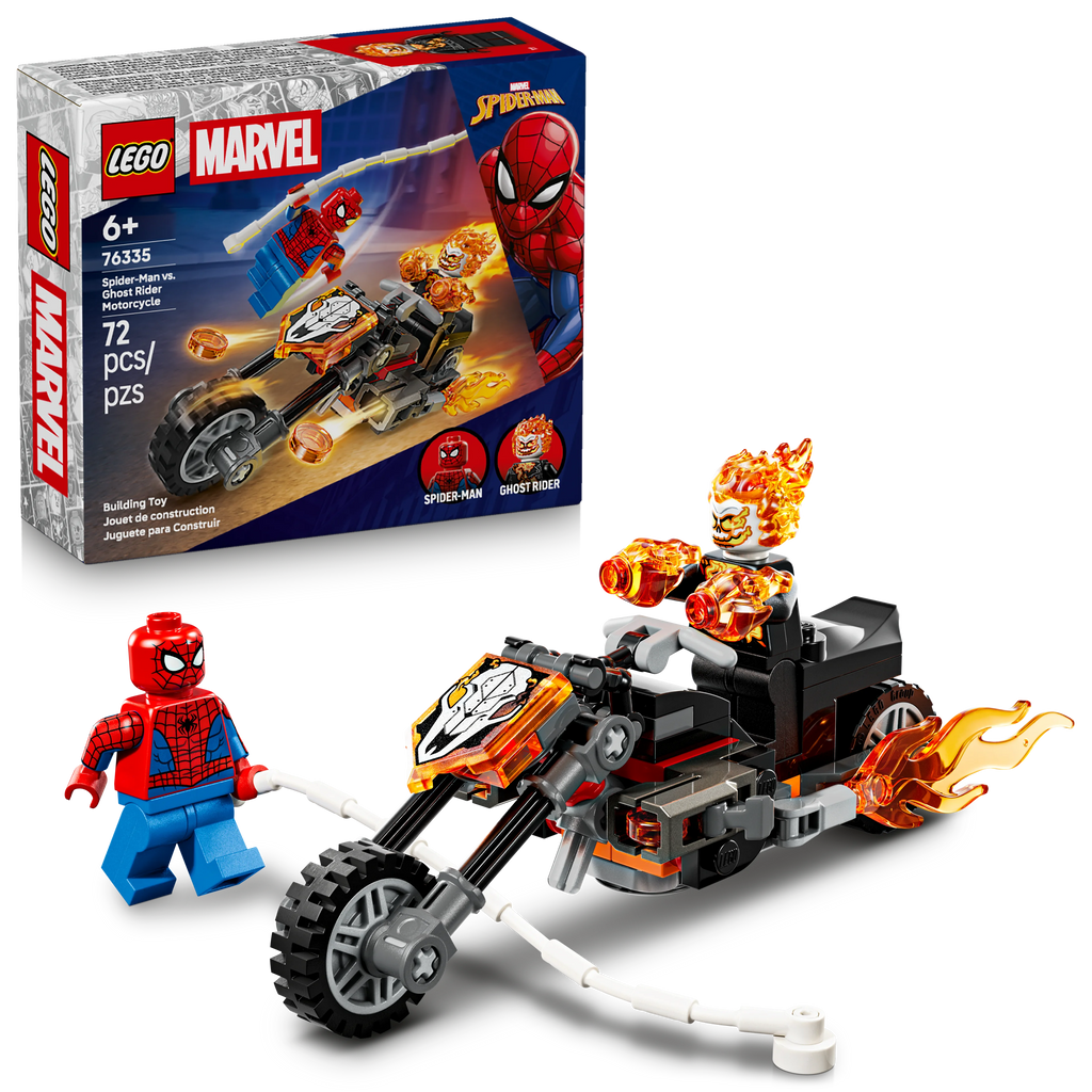 Spider-Man vs. Ghost Rider Motorcycle