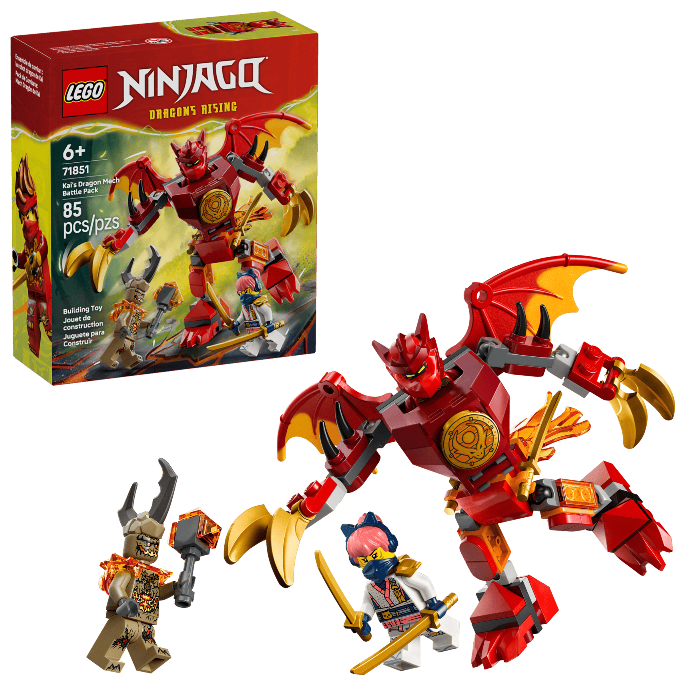 Kai's Dragon Mech Battle Pack
