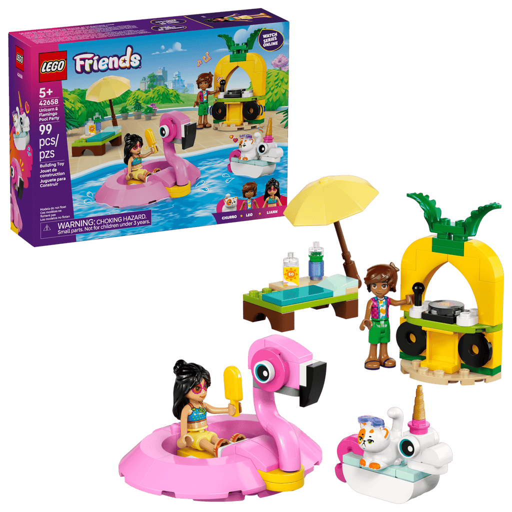 Unicorn & Flamingo Pool Party