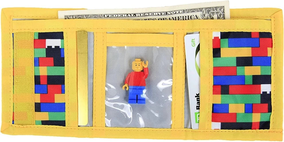 LEGO Tri-Fold Wallet - Brick Wall