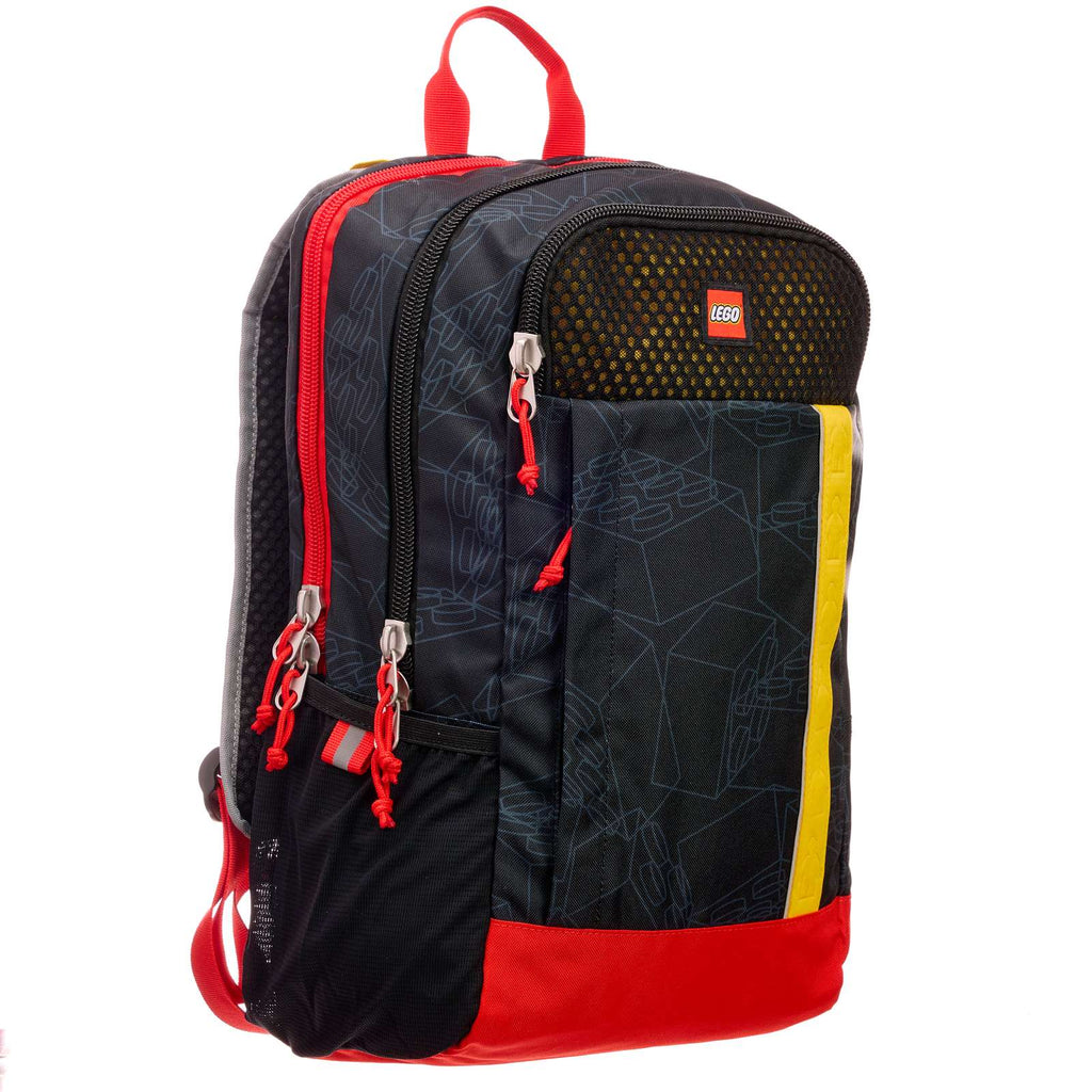 Adult Tech Backpack – Brick Outline