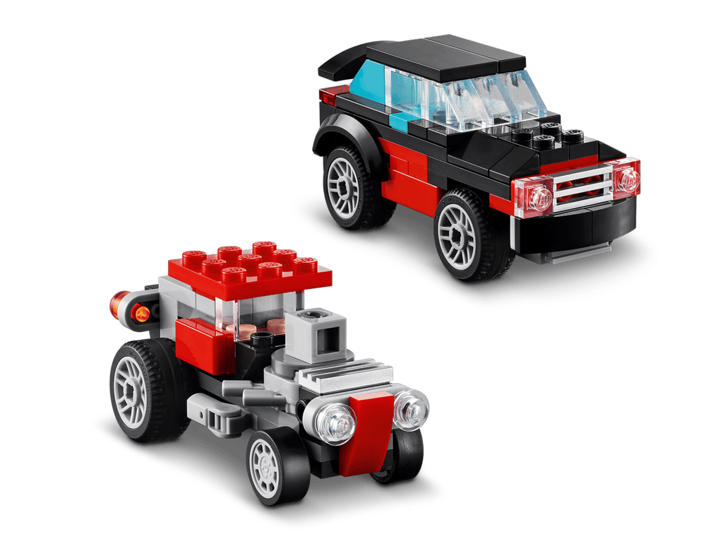 Flatbed Truck with Helicopter
