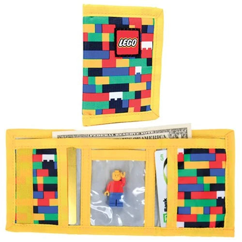 LEGO Tri-Fold Wallet - Brick Wall